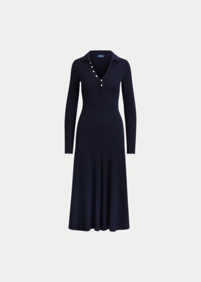 Women's Polo Ralph Lauren Cashmere A-Line Dresses | 692480BER